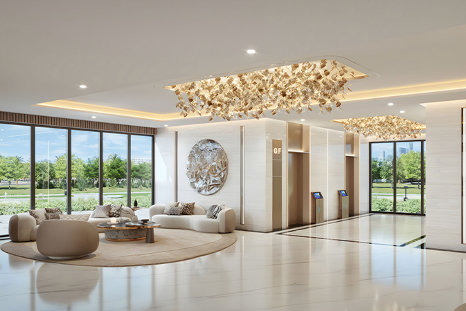 Lobby area inside Sparklz by Danube