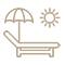 Sunbed Relaxing Zone